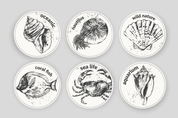 Download Sea Life Logo Set - Logo set Collection