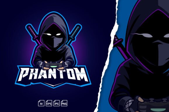Download Phantom Gaming E-sport Editable Logo Tem - Sport Collection