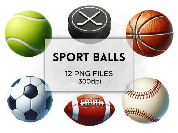 Download Sport Balls Clipart Illustrations Pack - Sport Collection