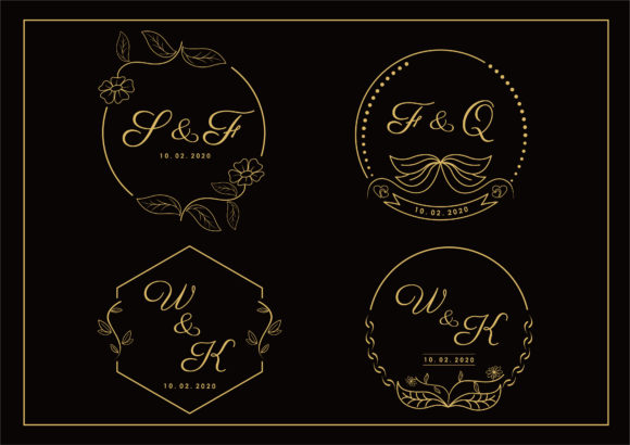 Download Wedding Monogram Template - Premium Resources