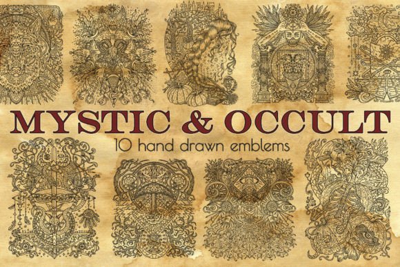 Download Mystic and Occult Emblem Art - Mystic Collection