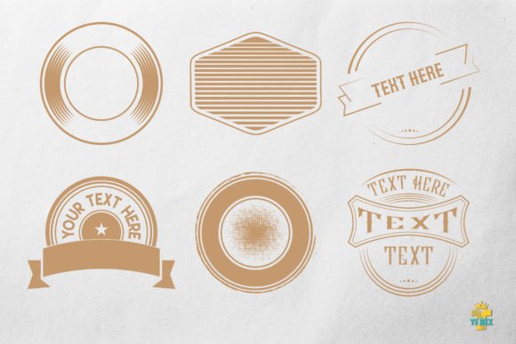 Download Vintage Badge Logo Set 1 - Logo set Collection