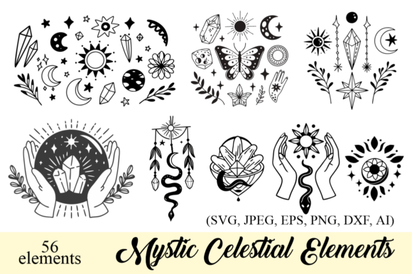 Download 56 Mystic Celestial Elements MEGA Set - Mystic Collection