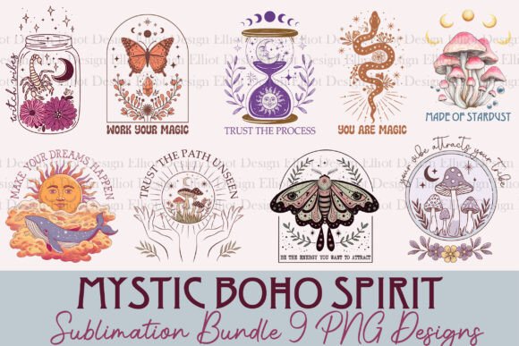 Download Mystic Boho Spirit Sublimation Bundle - Mystic Collection