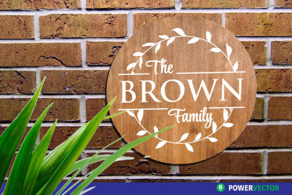 Download Wedding Monogram SVG, Family Wreath Sign - Premium Resources